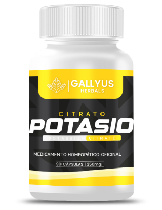 Citrato de potasio por 90 cápsulas.